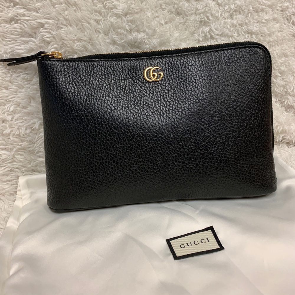 Gucci Classic Black Clutch